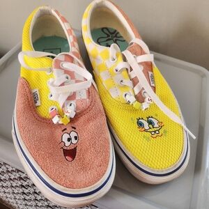 Spongebob vans shoes